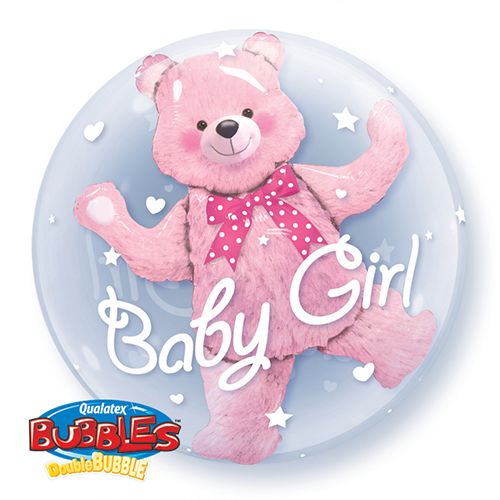 24 INCH DOUBLE BUBBLE ROUND BABY PI BEAR 1CTP