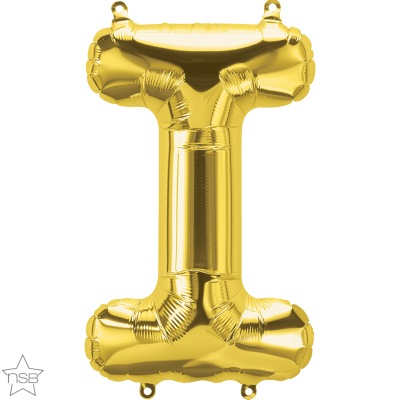 34 INCH FOIL GOLD LETTER I 1CTP