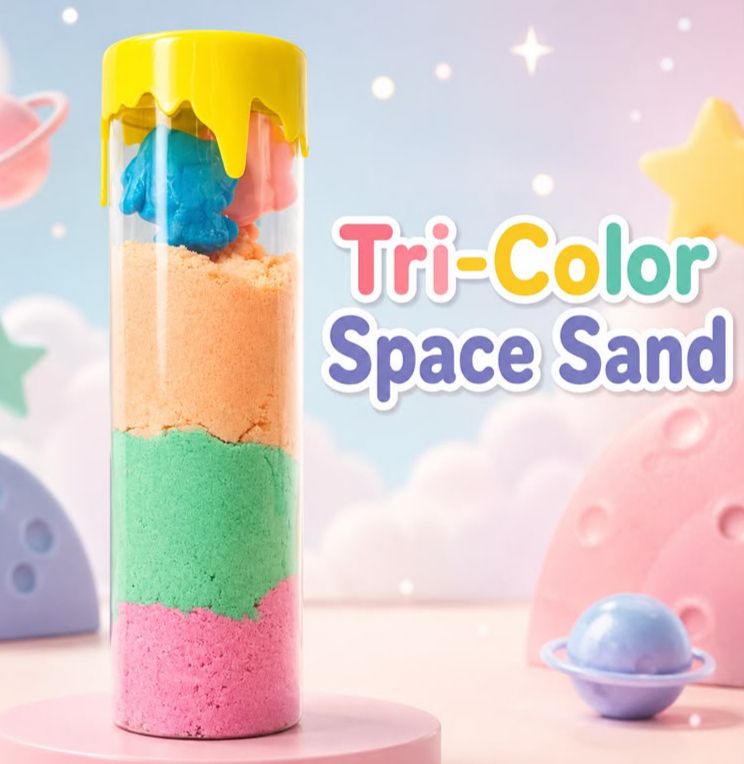Tri Colour Space Sand