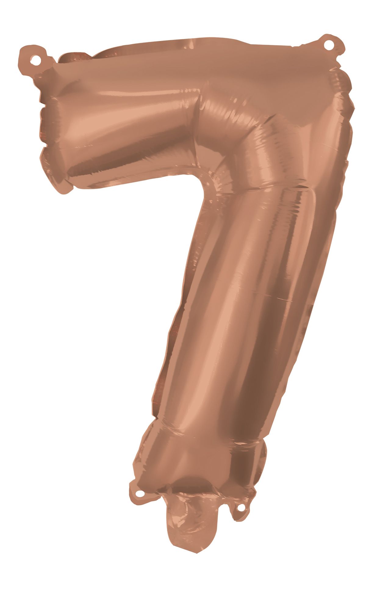 37 INCH AIR-HELIUM ROSE GOLD FOIL BALLOON 7 1CTP