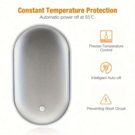 Rechargeable Hand Warmer & Power Bank