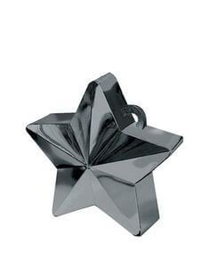 BALLOON WEIGHT STAR BLACK 28G 1CTP