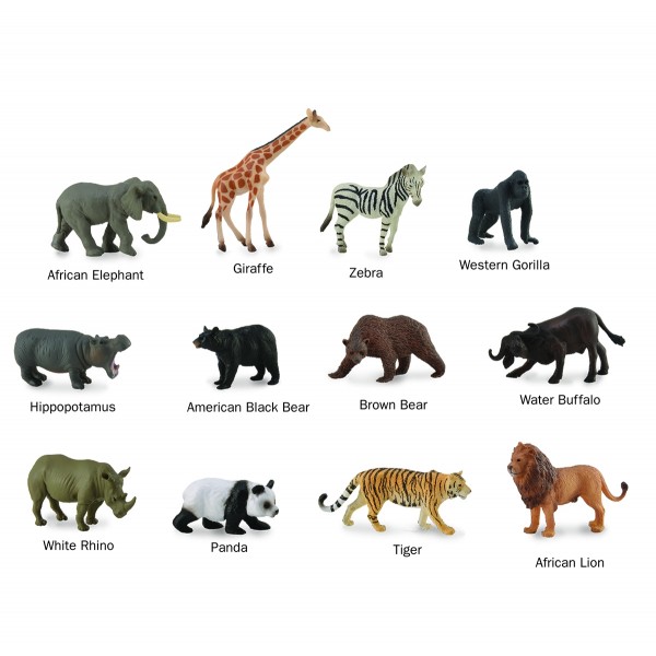 Collecta Box Of Mini Wild Animals
