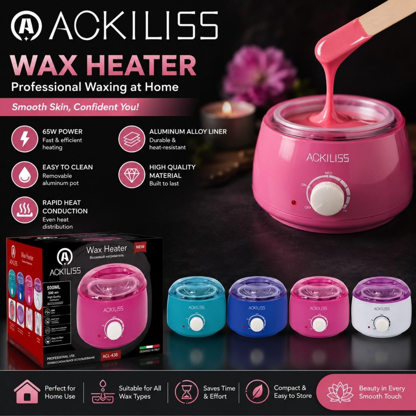 Ackiliss Wax Heater