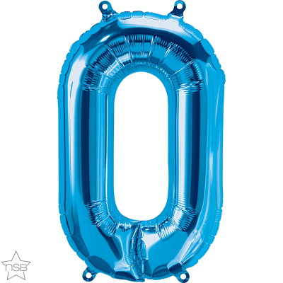16 IN FOIL BLUE LETTER O AIR FILLED 1CTP