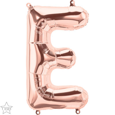 34 INCH FOIL ROSE GOLD LETTERS 1CTP