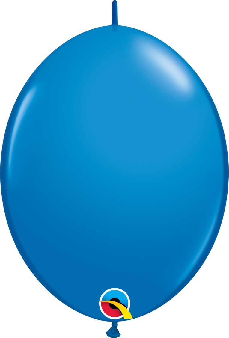 12 INCH LATEX QUICKLINK CARNIVAL ASST PL RND 50CTP