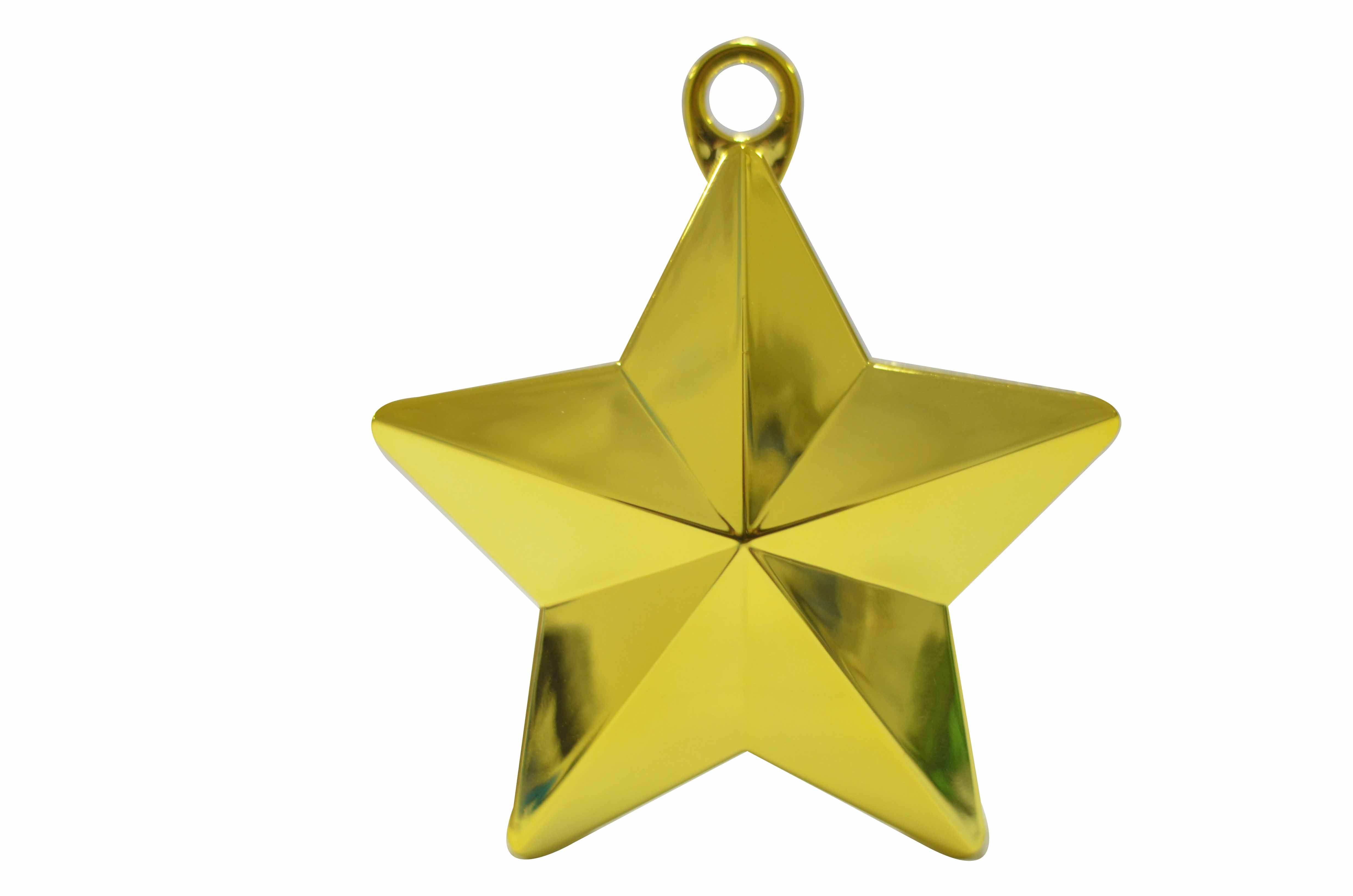 BALLOON WEIGHT STAR GOLD 28G 1CTP
