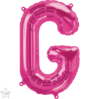 34 INCH FOIL MAGENTA LETTERS 1CTP