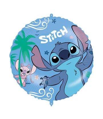 18 INCH STITCH AND ANGEL FOIL BALLOONS