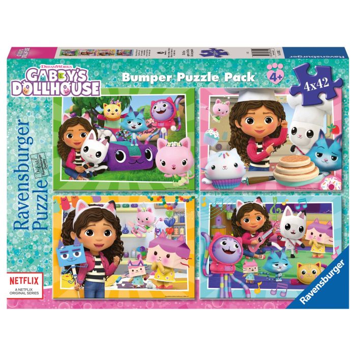 Ravensburger 4x42pc Gabbys Dollhouse