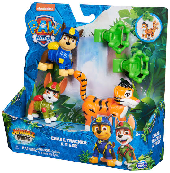 Paw Patrol Chase Trackers And Tiger