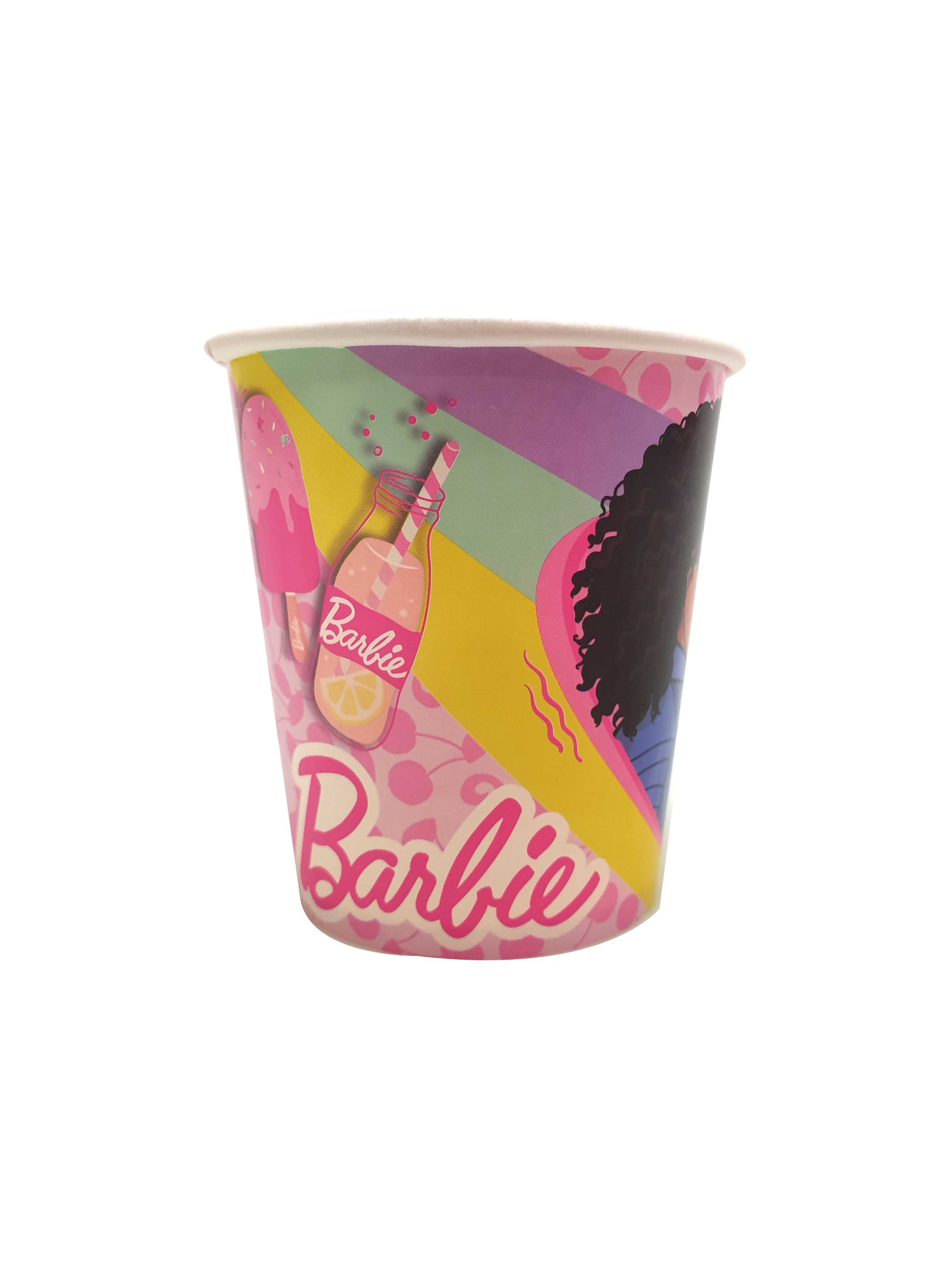 BARBIE PAPER CUPS 200ML 8CT