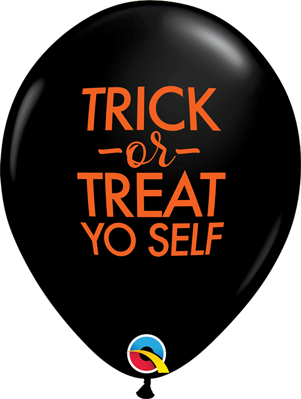 11 INCH LATEX TRICK OR TREAT YO SELF 50CTP