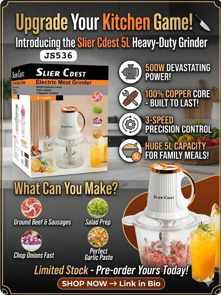 SLIER C DEST ELECTRIC MEAT GRINDER
