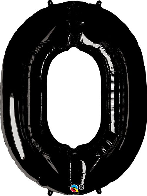 34 INCH FOIL NUMBER 0 ONYX BLACK 1CTP