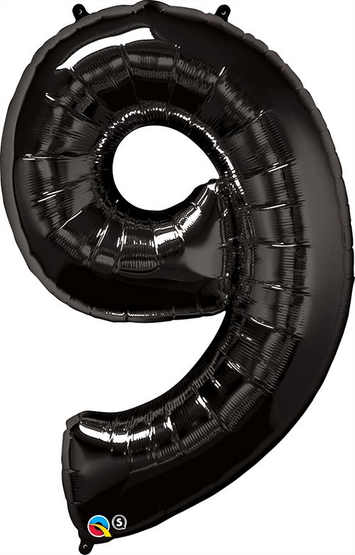 34 INCH FOIL NUMBER 9 ONYX BLACK 1CTP
