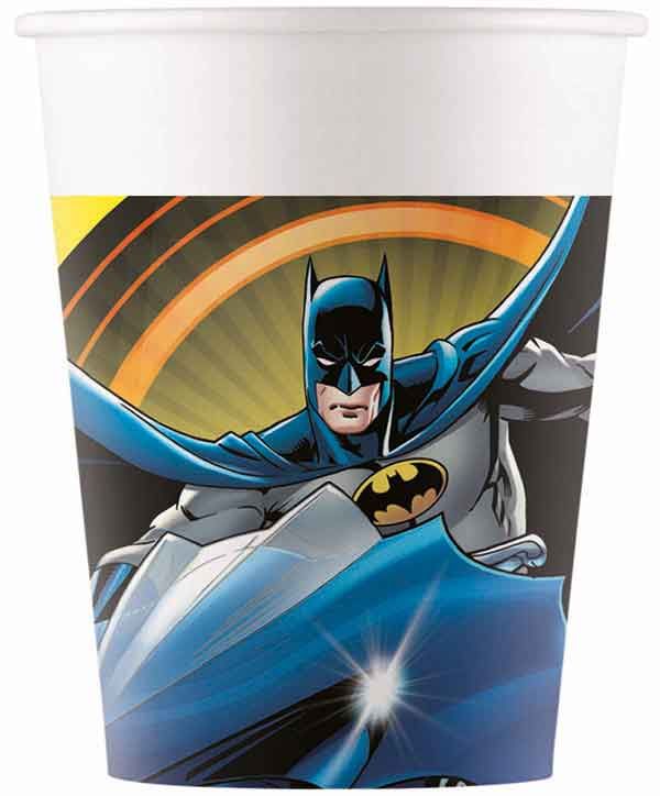 BATMAN ROGUE RAGE PAPER CUPS 200ML 8CT