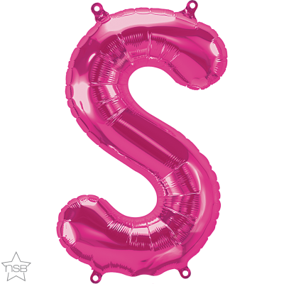 34 INCH FOIL MAGENTA LETTERS 1CTP