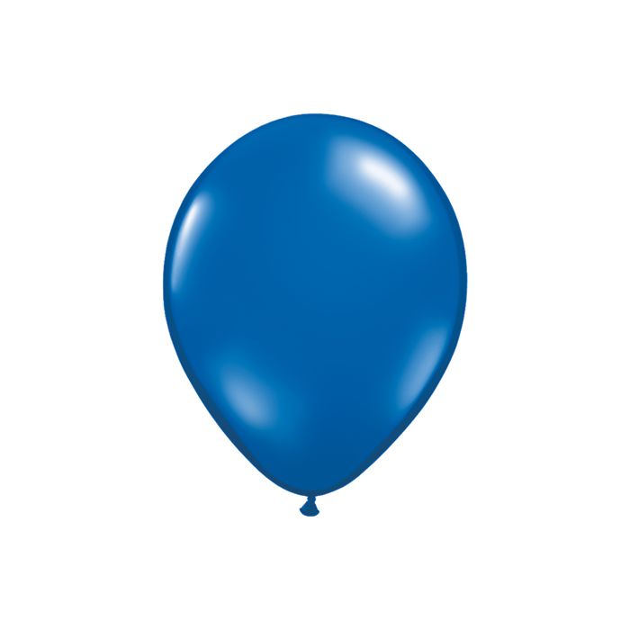 5 INCH LATEX JEWEL SAPPHIRE BLUE 100CTP