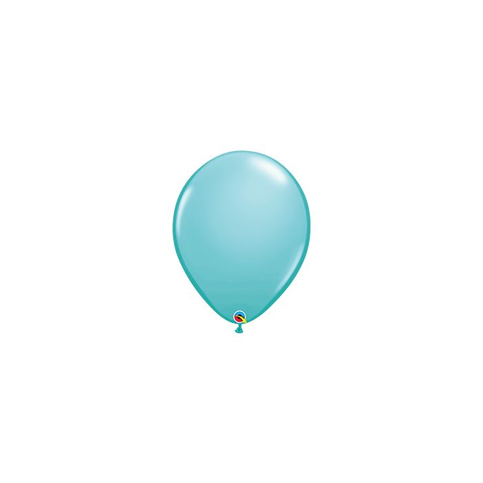 16 Inch Latex Plain Round Caribbean Blue 50ctp