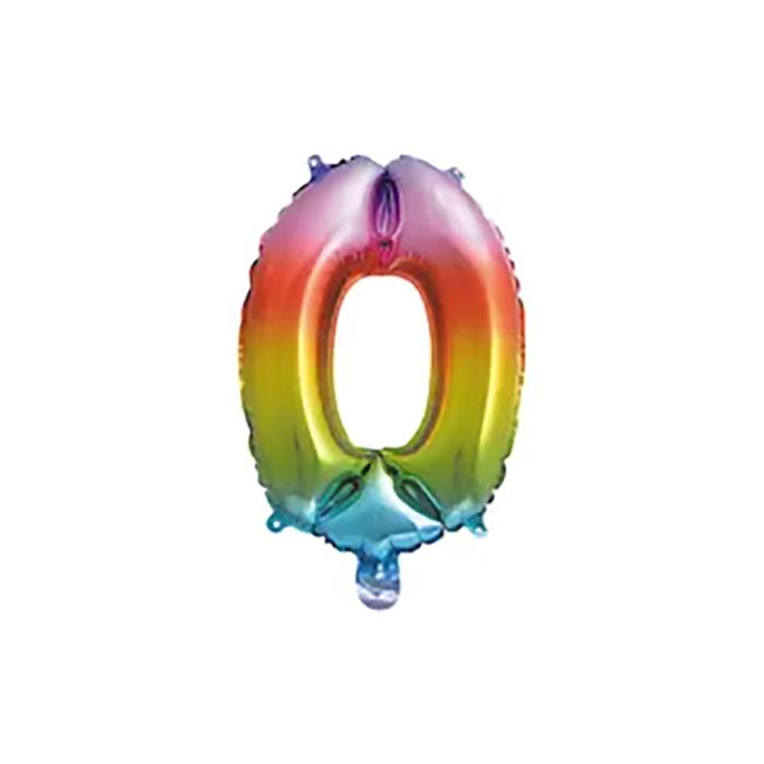 Rainbow Foil Balloon 95cm