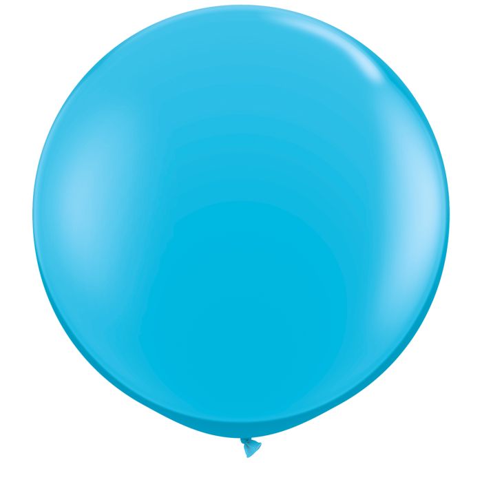 3 FT LATEX PLAIN RND ROBINS EGG 2CTP