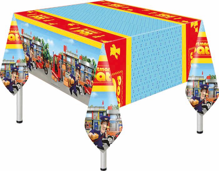 POSTMAN PAT PLASTIC TABLECOVER 120X180CM 1CT
