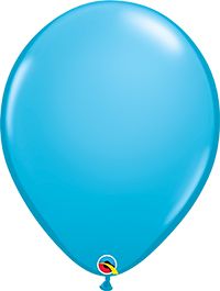 16 INCH LATEX PLAIN ROUND ROBINS EGG BLUE 50CTP