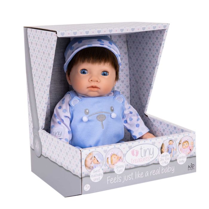 Tiny Treasures Blue Bear Baby Doll