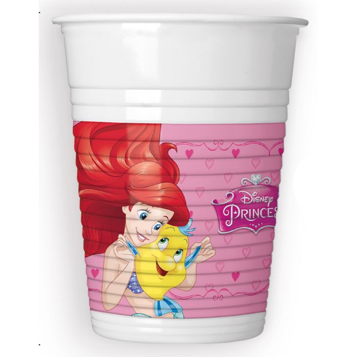 Princess Live Your Story Plastic Cups 200ml 8ct