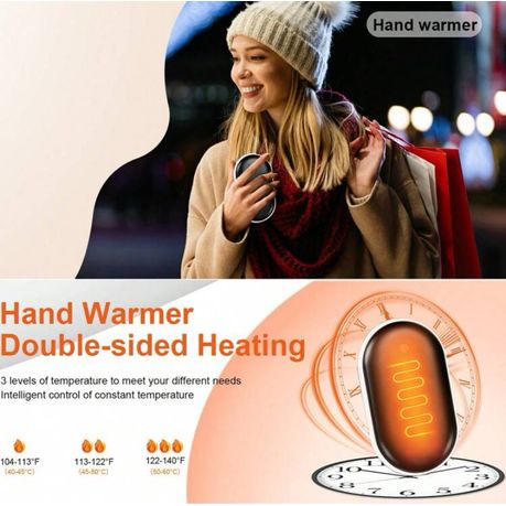 Rechargeable Hand Warmer & Power Bank