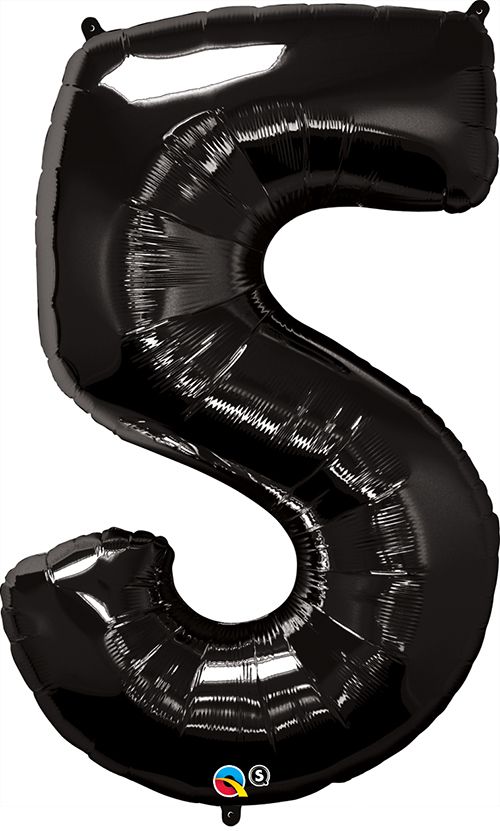 34 INCH FOIL NUMBER 5 ONYX BLACK 1CTP