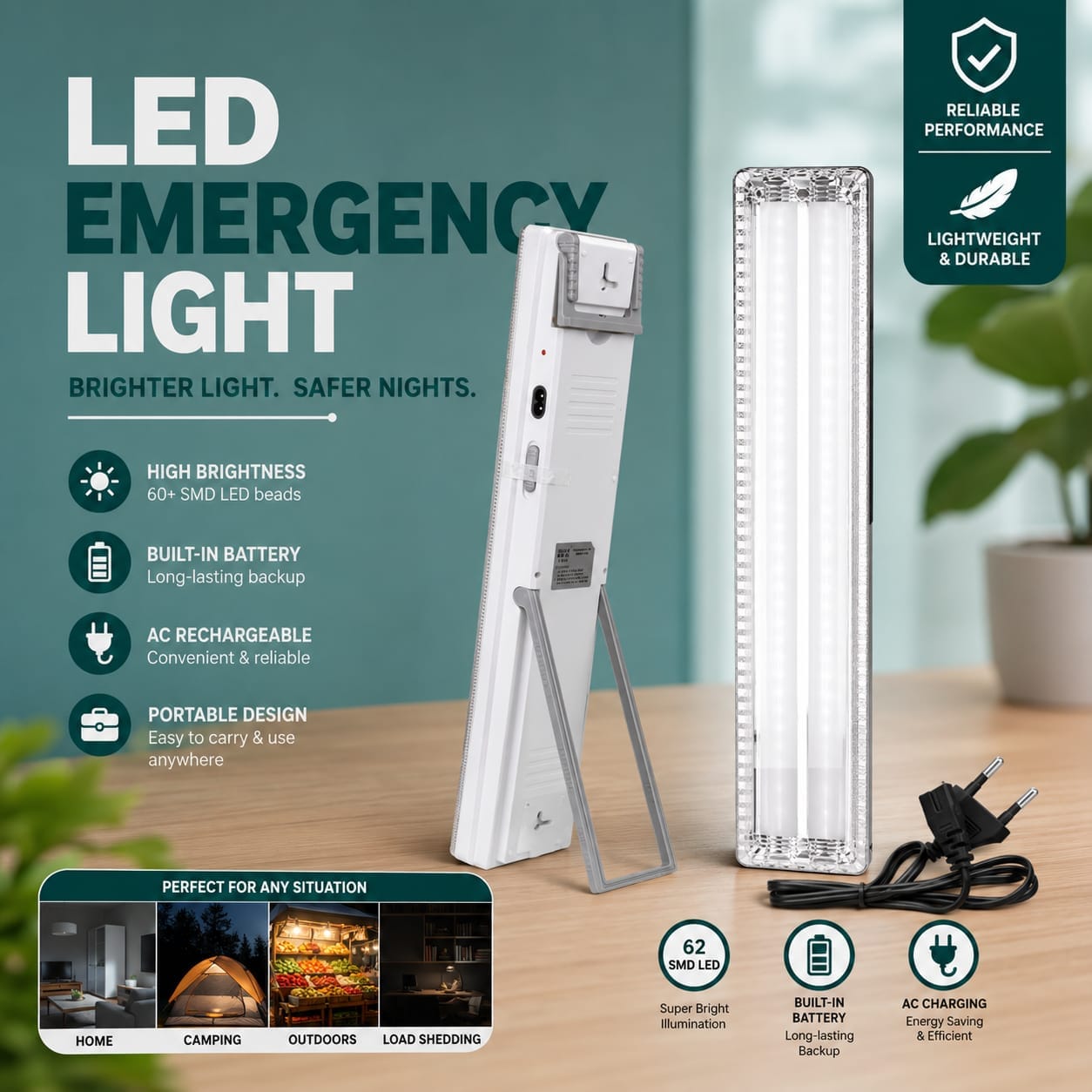 SMD Emergency Light