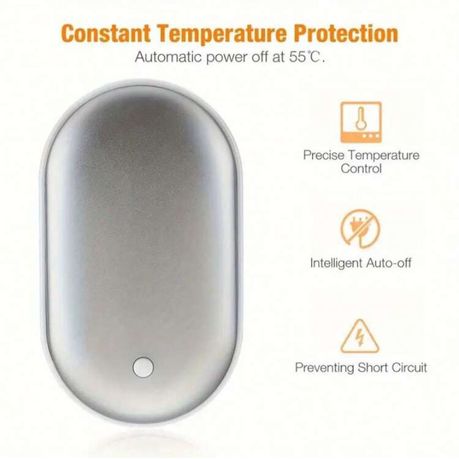 Rechargeable Hand Warmer & Power Bank