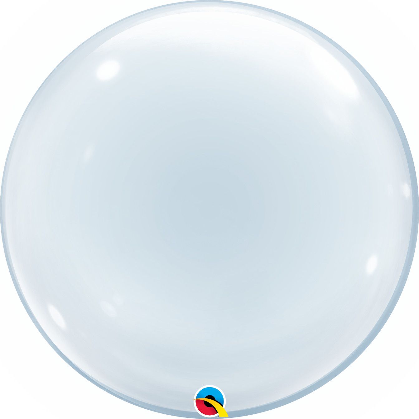 24 INCH DECO BUBBLE ROUND CLEAR 1CTP