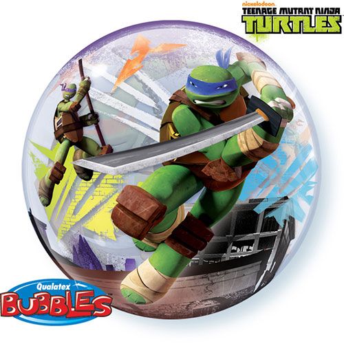 22 INCH SINGLE BUBBLE TMN TURTLES 1CTP
