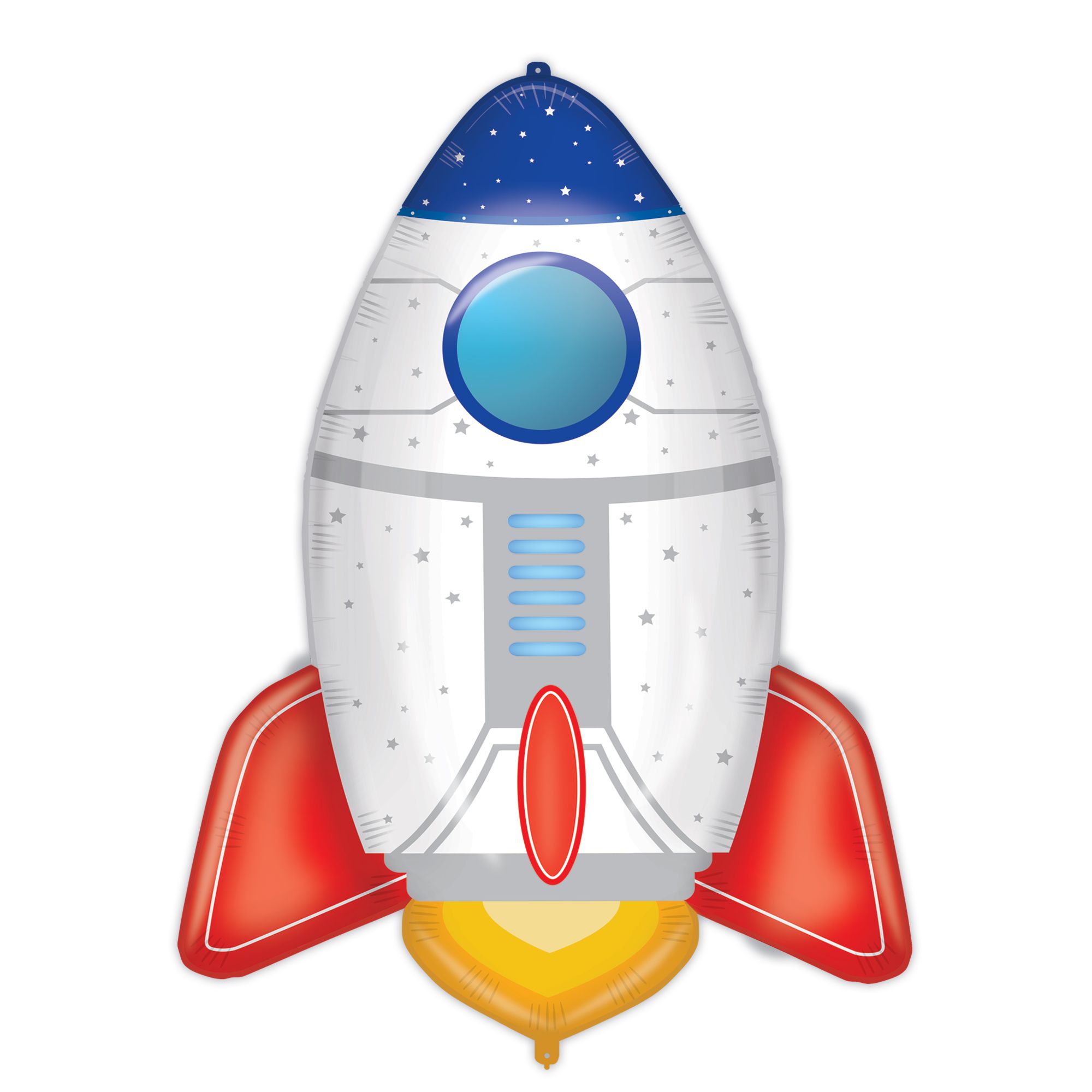 38 INCH FOIL SUPERSIZED ROCKET SPACE 1CTP