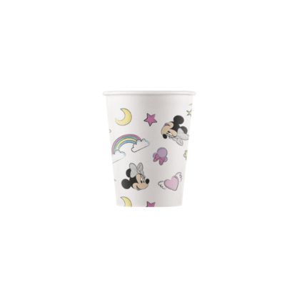 ECO MINNIE UNICORN DR IND COMPO PPR CUPS 200ML 8CT