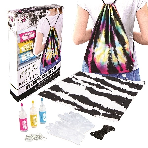 Fashion Angels Tie Dye Overdye Cinch Sak Kit