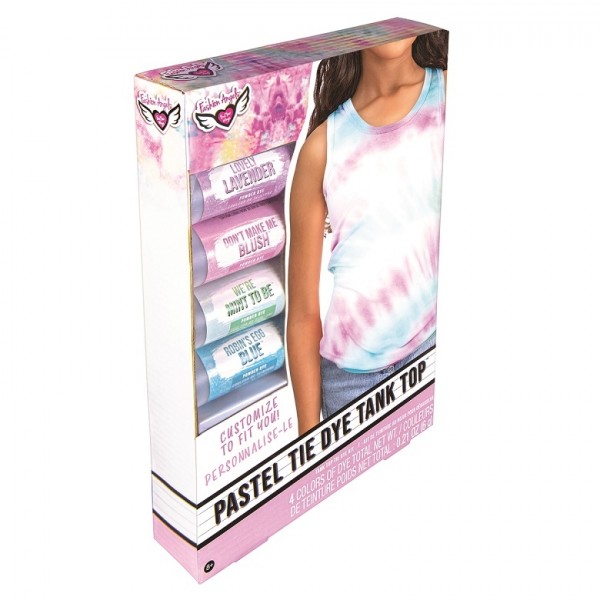 Fashion Angels Tie Dye Pastel Tank Top Kit