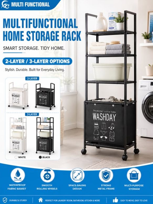 Washday Storage Rack