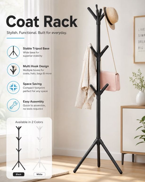 Hat And Coat Rack