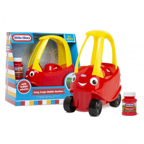 LITTLE TIKES COZY COUPE BUBBLE MACHINE