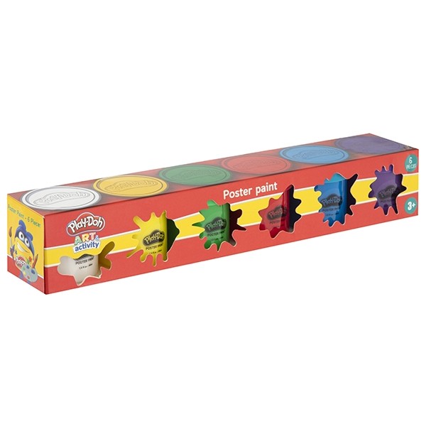 Playdoh Poster Paint 6 Asst