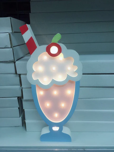 Milkshake Night Light