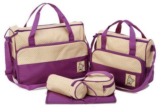 5pc Nappy Bag Set