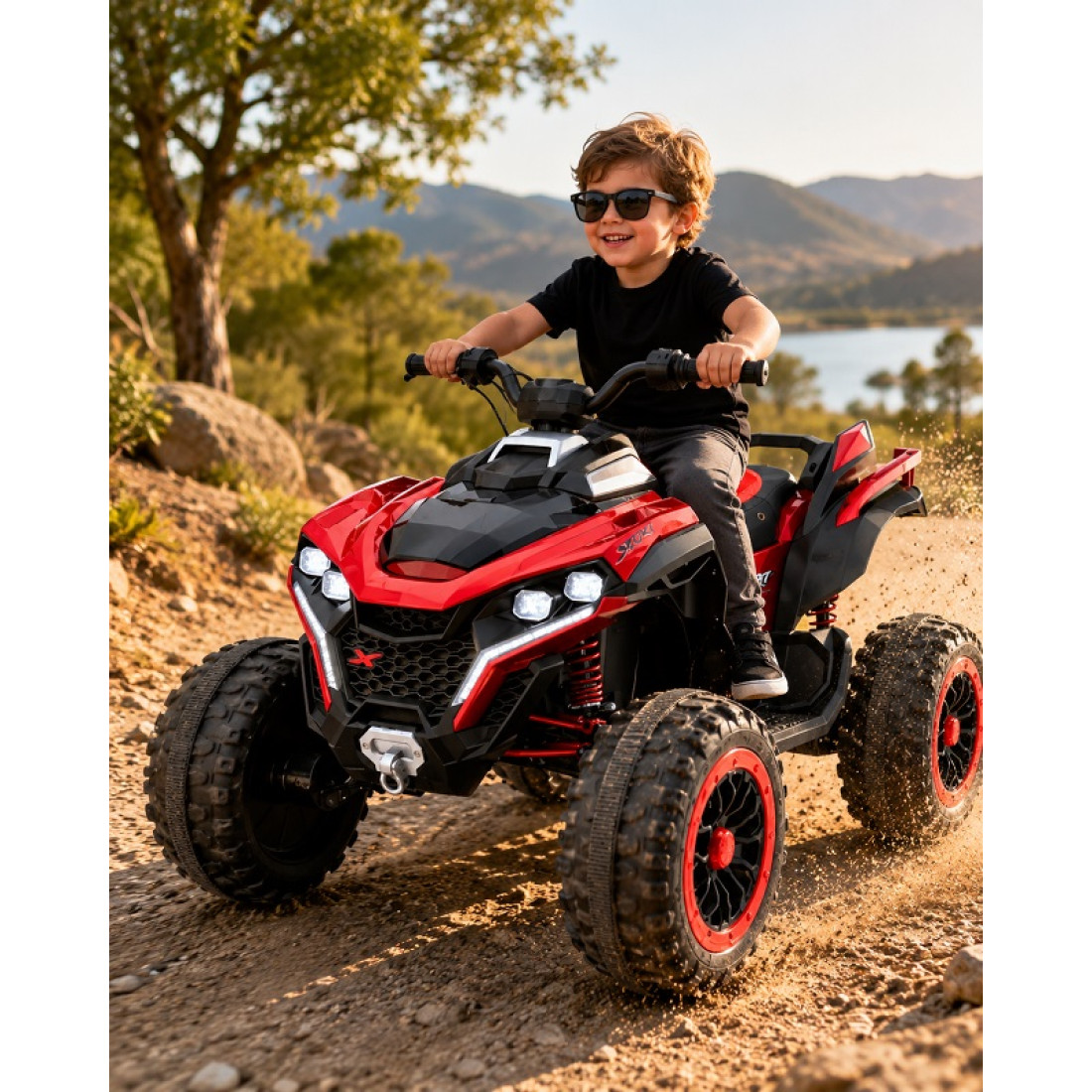 JM901 Kids Electric Ride On Quad Bike