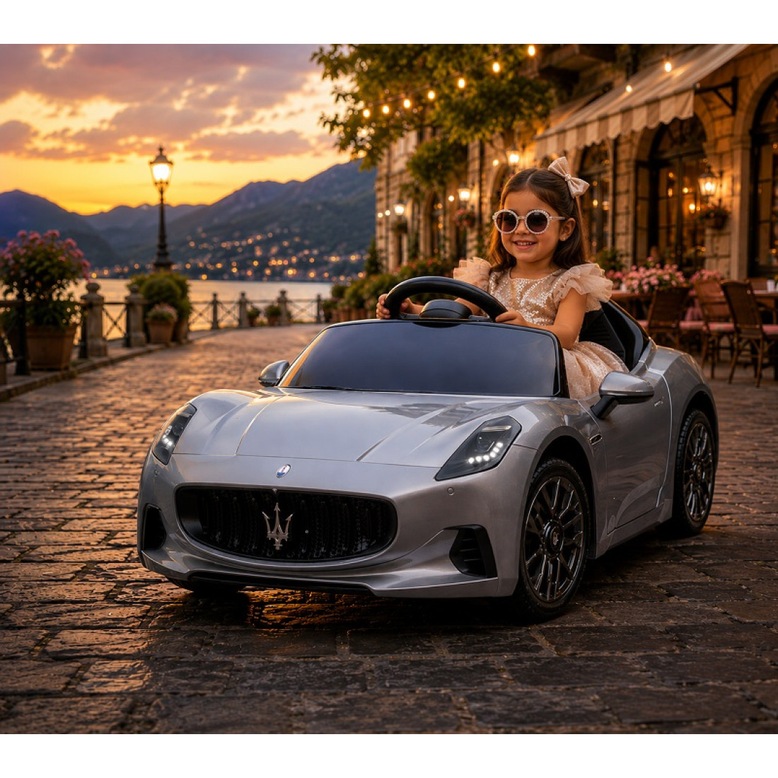 Official Licensed Maserati GT Folgore 12V Kids Ride-On Car with Remote Control