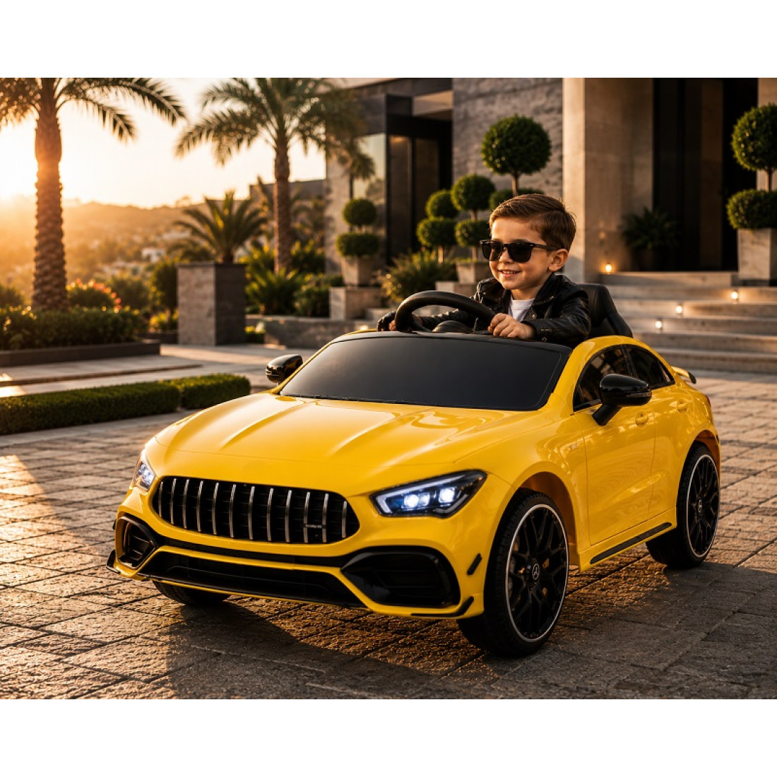 Licensed Mercedes-Benz CLA45 Kids Ride On Car 12V